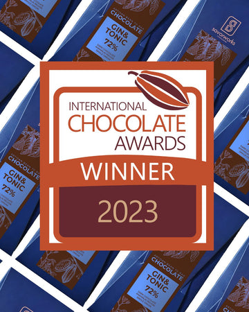 72% Gin & Tonic Chocolate Bar Becomes an Award Winner!