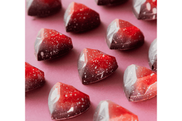 Heart-shaped strawberry jam and marshmallow bonbons from Savorworks featured by Financial Express for Valentine’s Day
