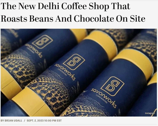 The New Delhi Coffee Shop That Roasts Beans And Chocolate On Site