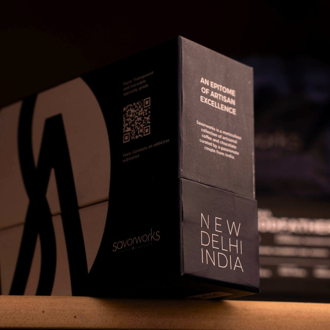 Savorworks Fruits Bomb - Ratnagiri Estate anaerobic coffee with the best fruity notes.