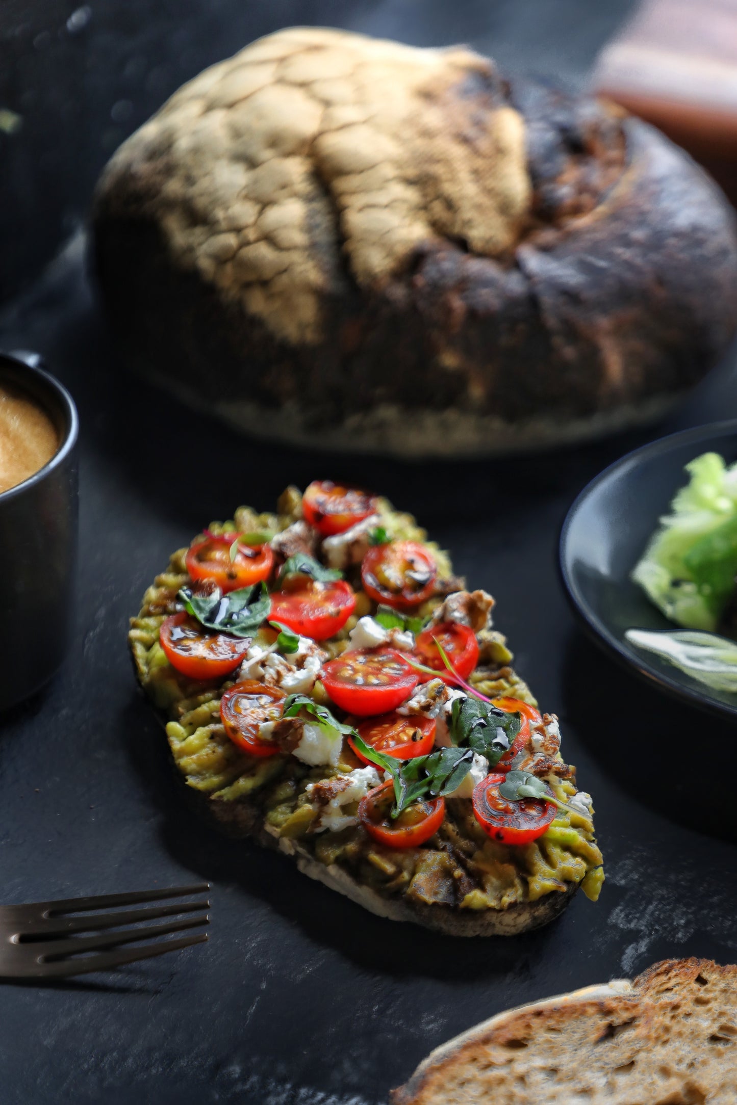 Feta Avocado Sourdough Toast